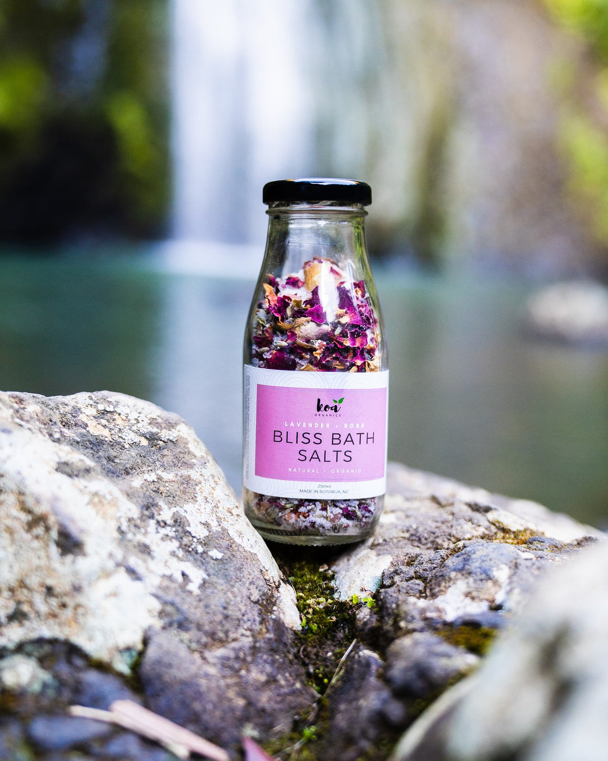Bliss Bath Salts from Koa Organics