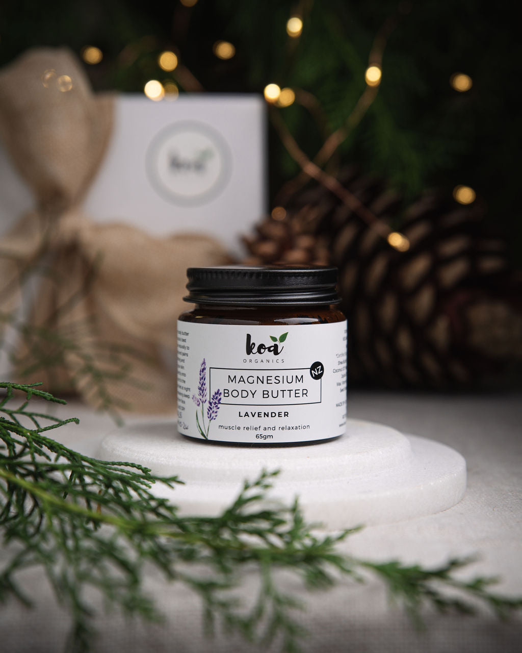 Magnesium Body Butter with Lavender