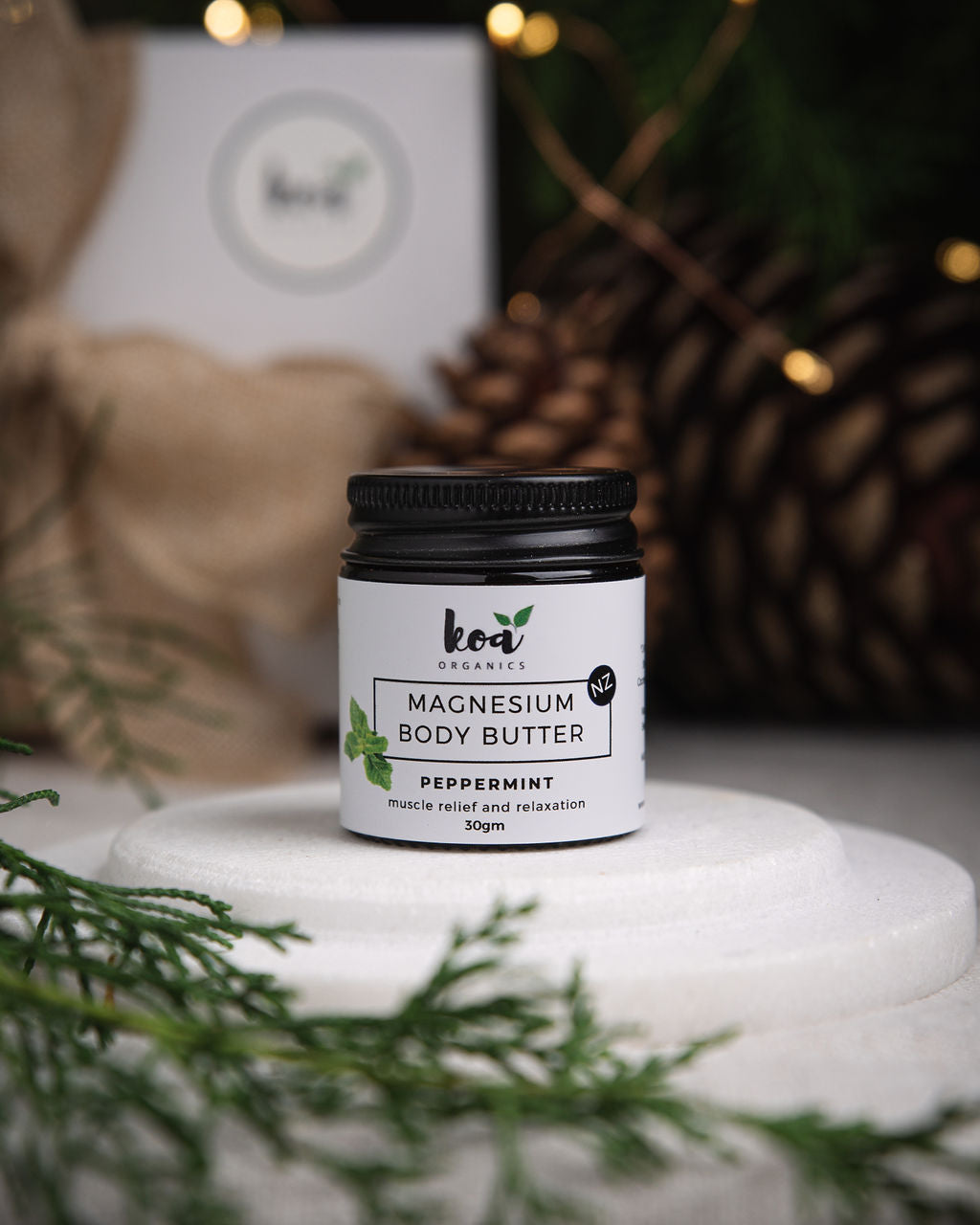 Magnesium Body Butter with Peppermint